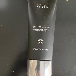 Monat black cream shave never used